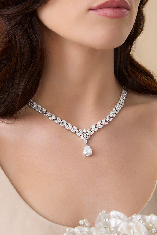 Darling Simulated Diamond Necklace