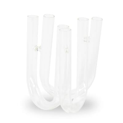 4.5 Inch H X 4 Inch X 4 Inch Multi-bud Vase