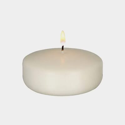 2" Floating Candle Ivory (Qty 6)