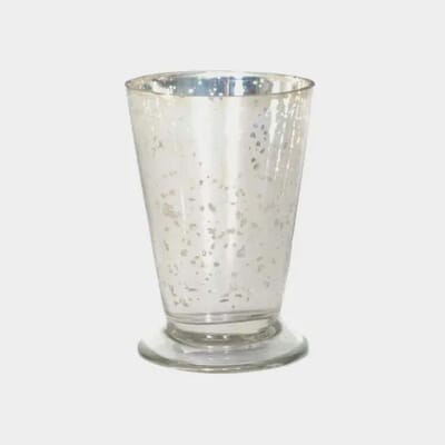 4.5" x 3" Mint Julep Cup - Antique Silver
