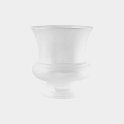 9 1/2" Designer Urn - White (6)