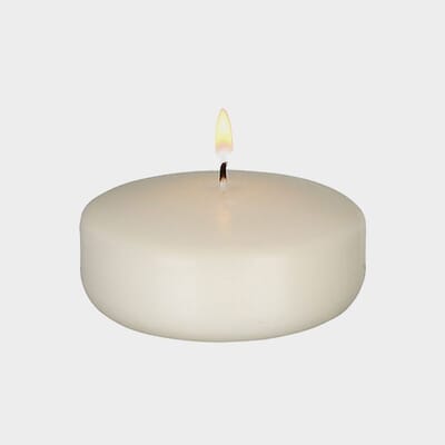 3" Floating Candle Ivory Event Pack