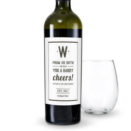 Personalized Wine Bottle Labels - Bistro Bliss