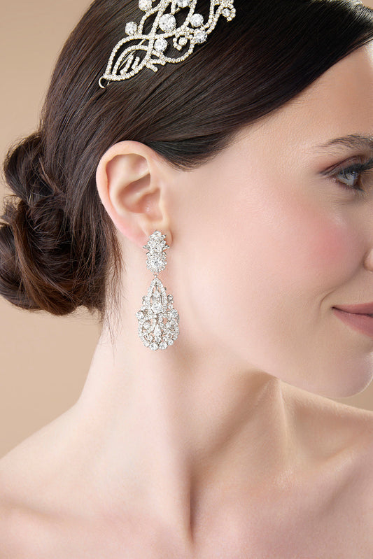 Dilara Swarovski Statement Earrings
