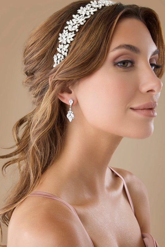 Naz Swarovski Drop Earrings