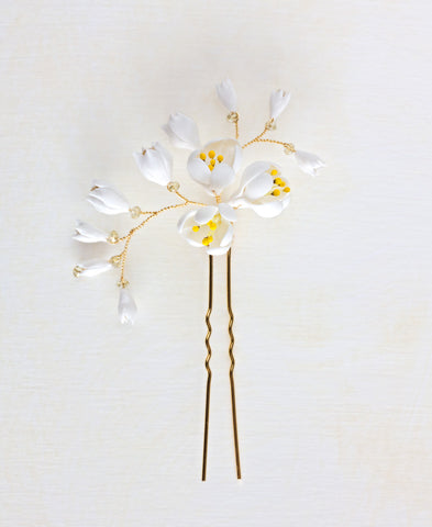 Freesia Bridal Pin