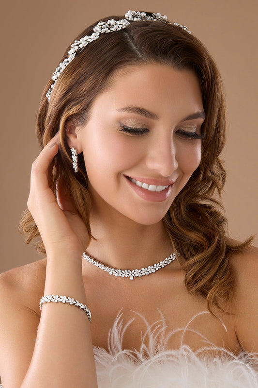 Skylar Simulated Diamond Jewelry Set