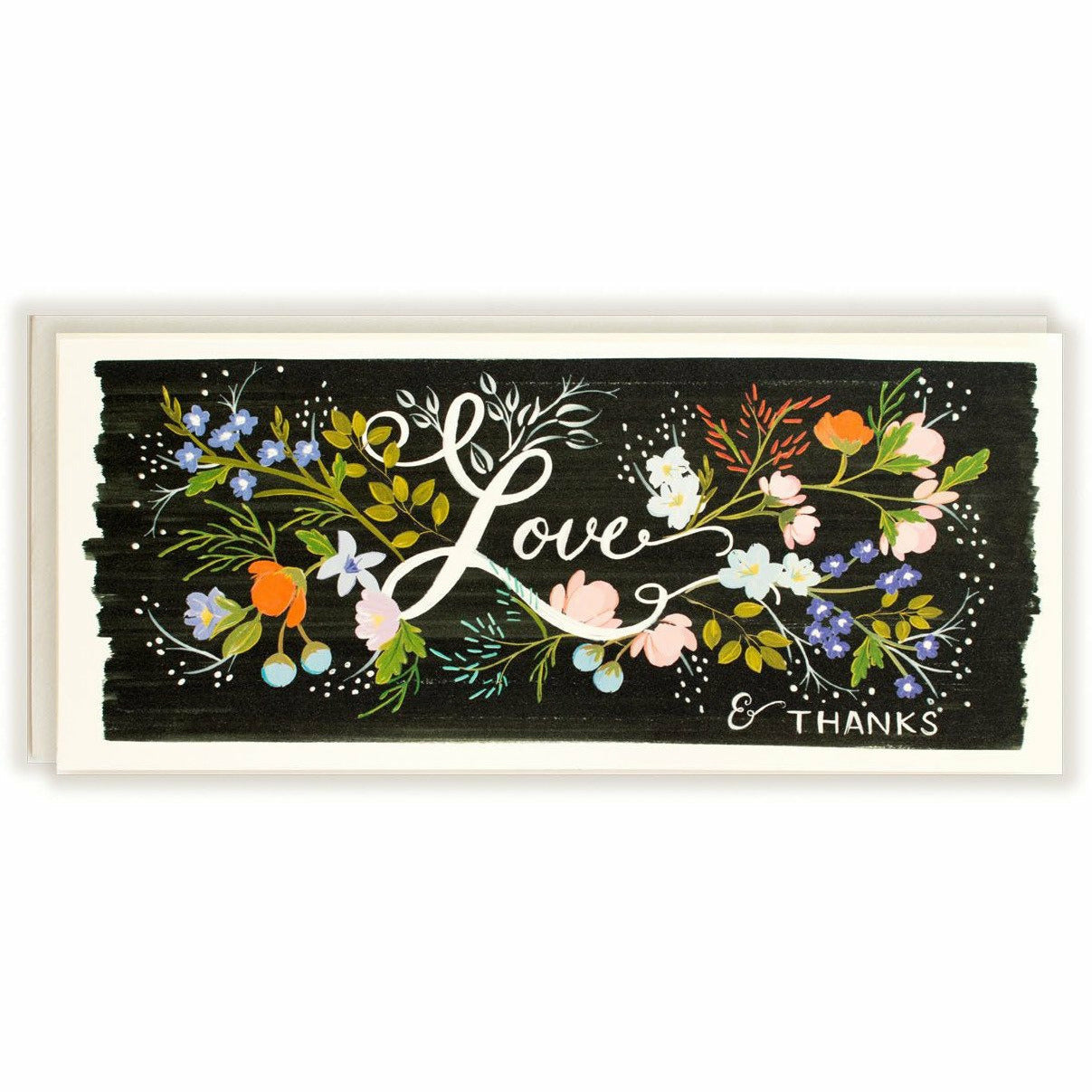 Love & Thanks Florals Card