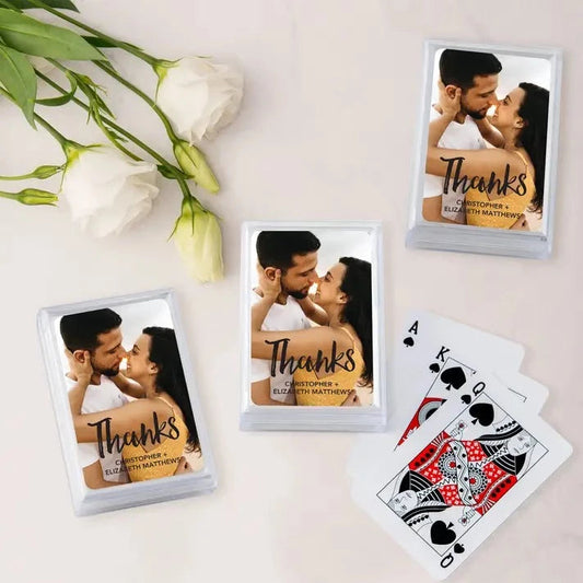 Handwritten Elegance Playing Cards