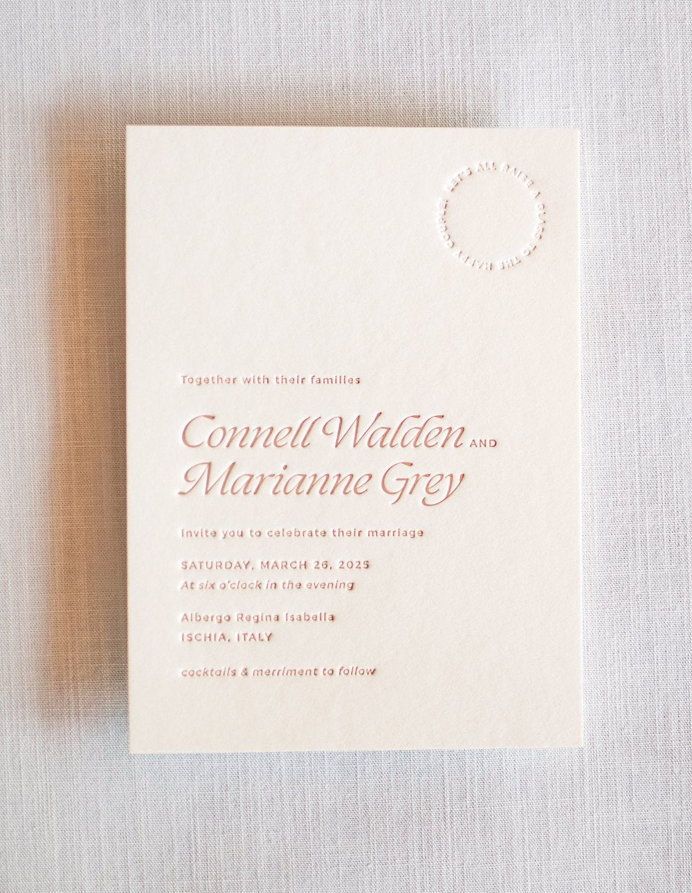 The Elena Invitations + Envelopes