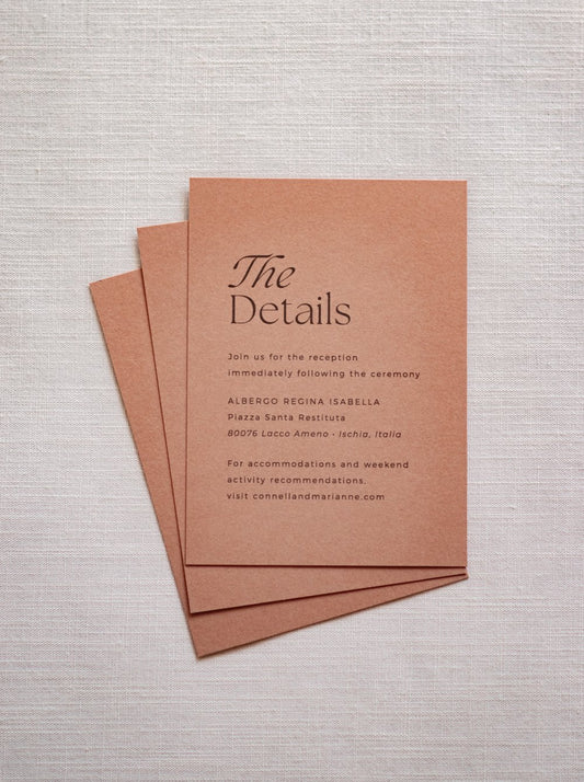 The Elena Details Cards