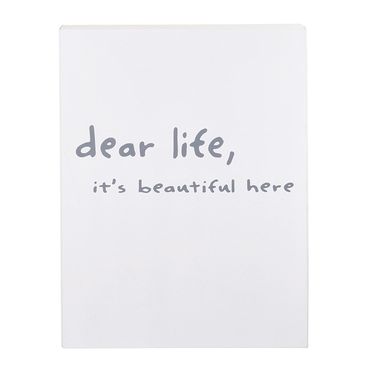 Face to Face Cadet Case Word Board - Dear Life, It's Beautiful Here