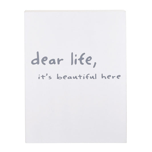 Face to Face Cadet Case Word Board - Dear Life, It's Beautiful Here