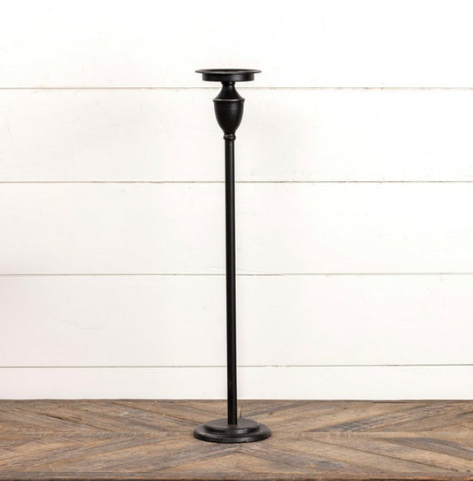 24" Classic Black Candle Stick