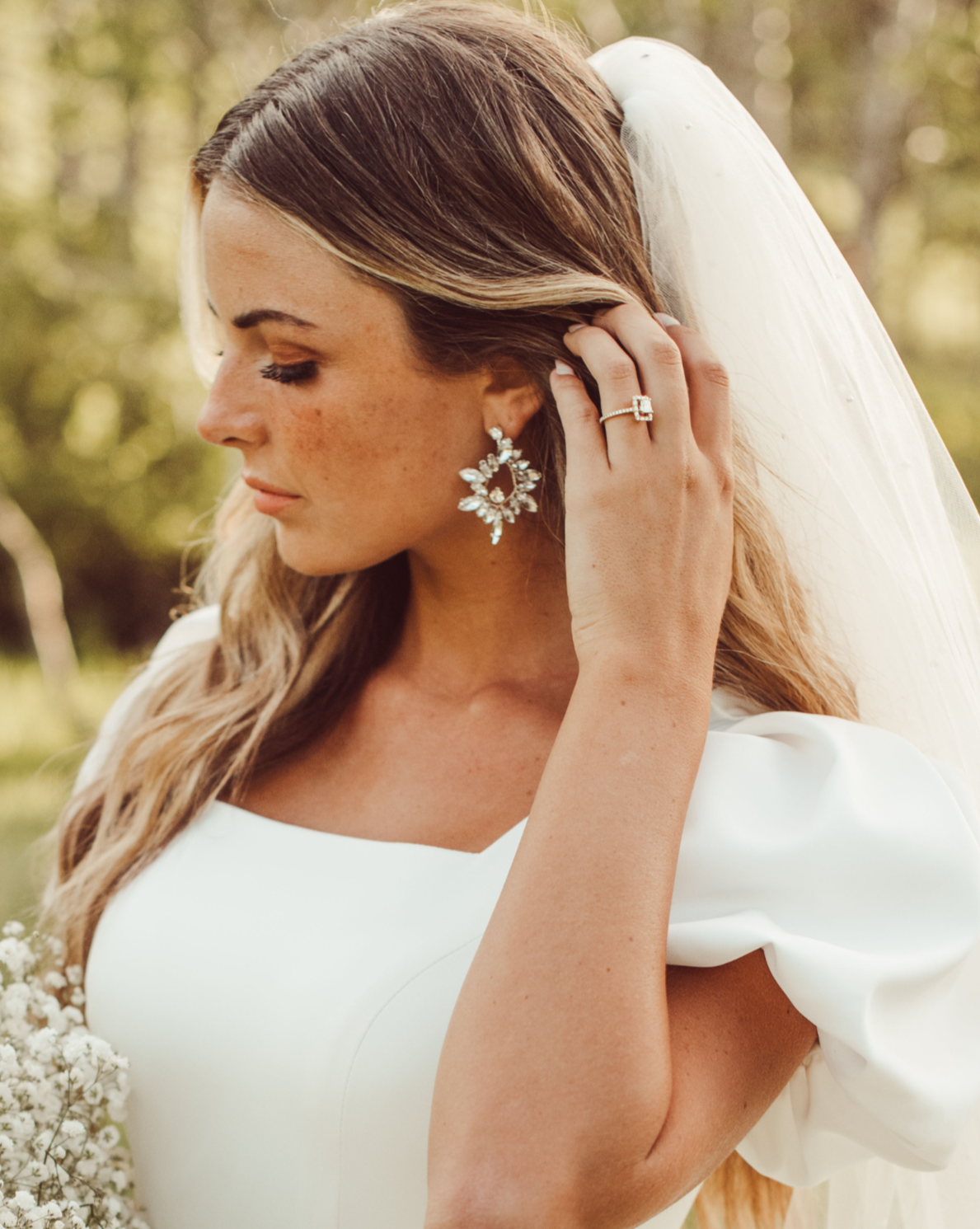 Grace Crystal Earrings