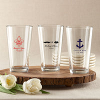 Personalized 16 oz. Pint Glass