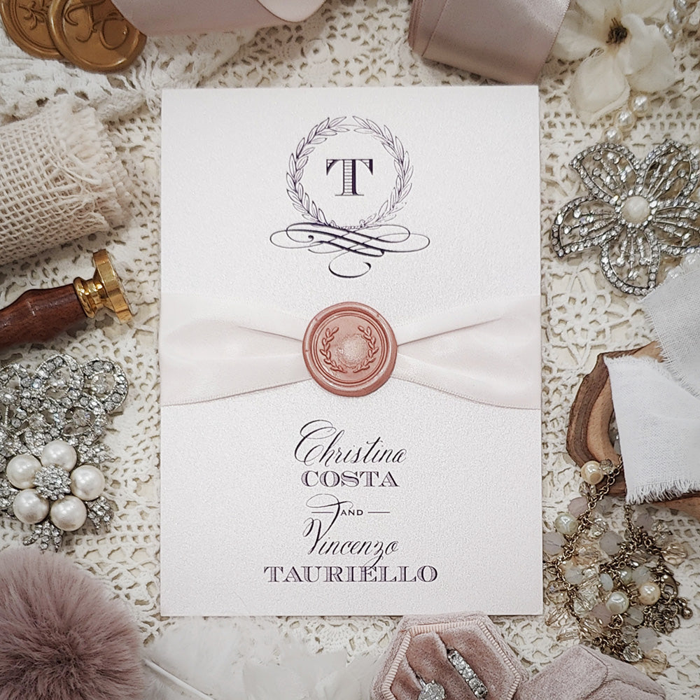 Pocketfold Wedding Invitation 3121