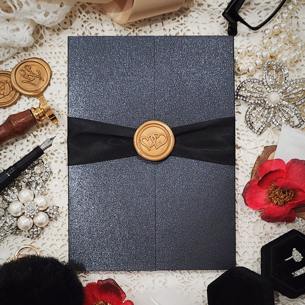 Gatefold Wedding Invitation 3303