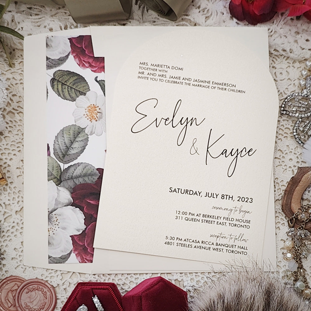 Arch Wedding Invitation 3600