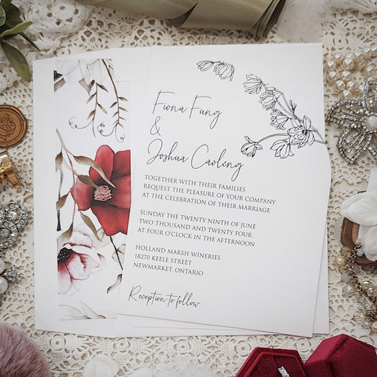 Arch Wedding Invitation 3611