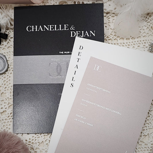 Colorful Wedding Invitation 3706