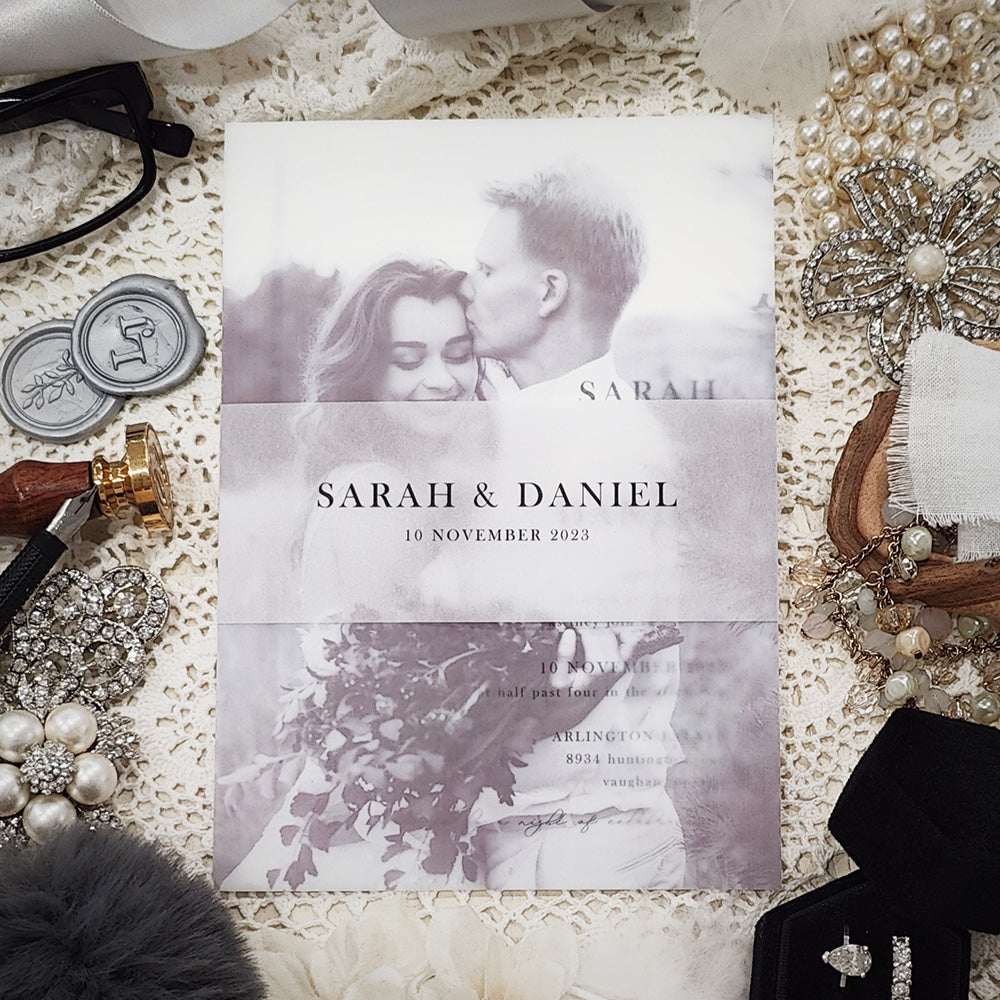 Photo Wedding Invitation 3901