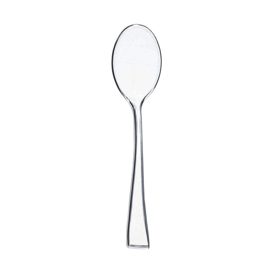 Clear Mini Plastic Disposable Tasting Spoons