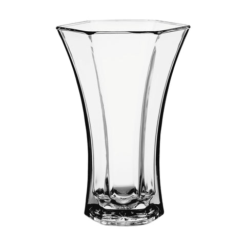 Flared Glass Vase -- 10 3/8"