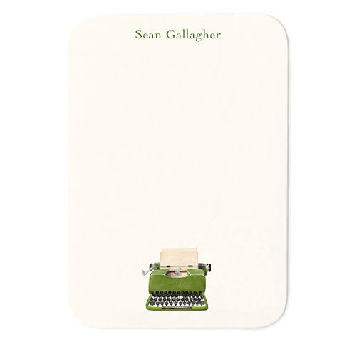 Irish Writer Personalized Small Note Cards