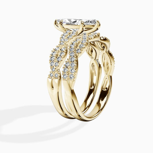 Infinity Marquise Ring