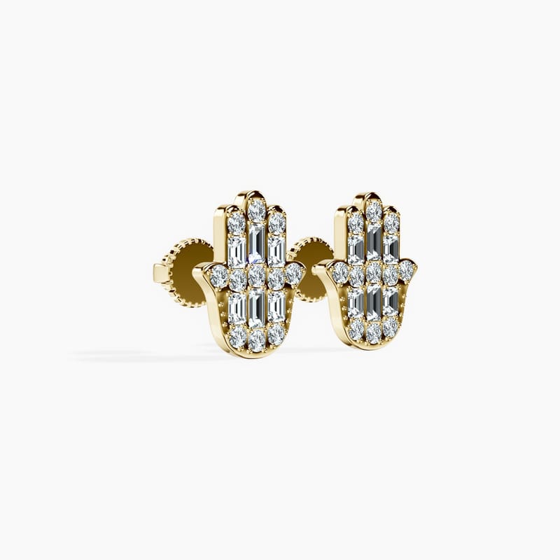 Hamsa Studs