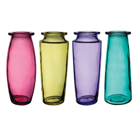 9" Lollipop Bouquet Vase Asst.