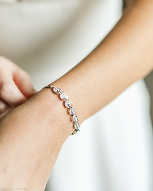 Sydney Adjustable CZ Bracelet