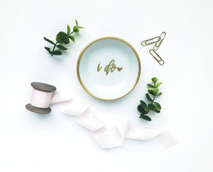 I Do Ring Dish