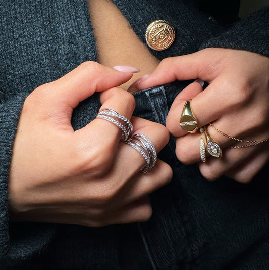 Eclipse Embrace Ring