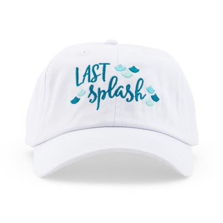 Women's Embroidered Bachelorette Party Dad Hat - Last Splash
