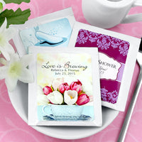 Personalized Wedding Tea Favors (Many Designs Available)