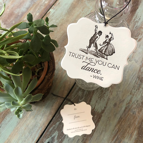 Dance Wine Tags