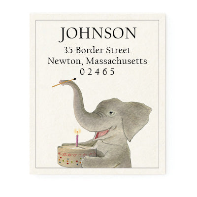 I Remembered Return Address Labels