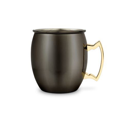 19 oz. Black Moscow Mule Drinking Mug - Blank