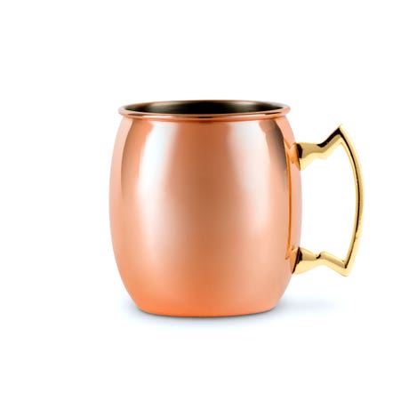 19 oz. Copper Moscow Mule Drinking Mug - Blank