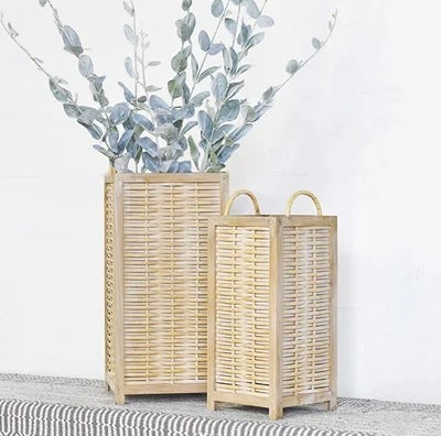 Weave Planter w/ Handles, Large