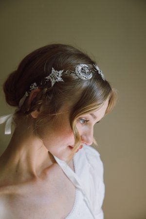 Selene Moon & Star Celestial Hair Chain No. 2307