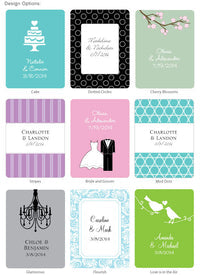 Silver Personalized Coffee Favors - Exclusive Designs