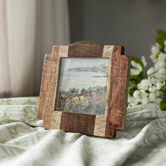 Rustic Wood Grain Picture Frame