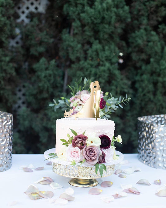 Acrylic Wedding Cake Topper