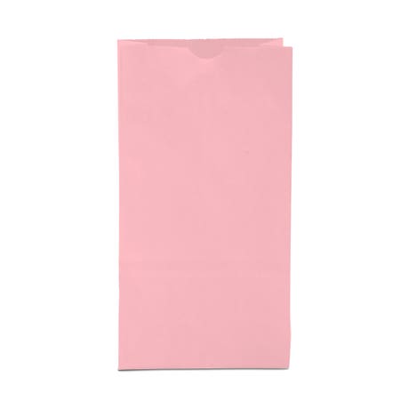 Self-Standing Paper Goodie Bag Favor - Pink | Pack of 25