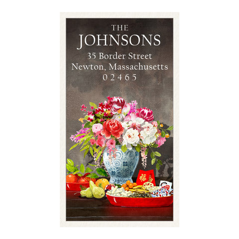 Good Fortune Panoramic Return Address Labels