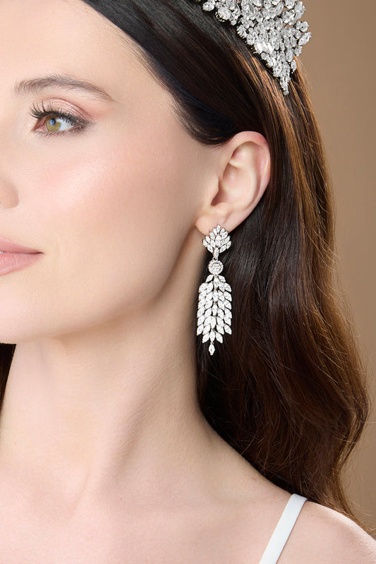 Sadie Simulated Diamond Earrings