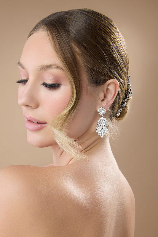 Cemile Swarovski Statement Earrings